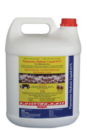 Piperazine Hydrate  Liquid 61%